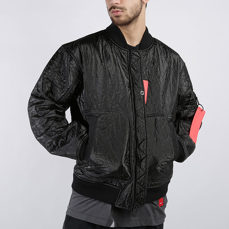 мужская черная куртка Jordan 23 Engineered MA-1 CD5712-010 - цена, описание, фото 2